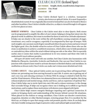 Optical Calcite Properties