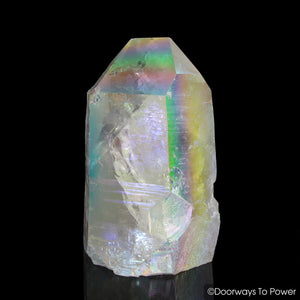 Angel Aura Lemurian Seed Pleiaidan Starbrary Record Keeper Manifest Spirit Crystal Point "Heavenly Realm" 7 lbs