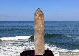 John of God Crystal Tower Citrine Abundance Casa Crystal Point Master Dow