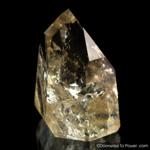 John of God Crystal Citrine Temple Heart Dow 'Manifest' Casa Crystal