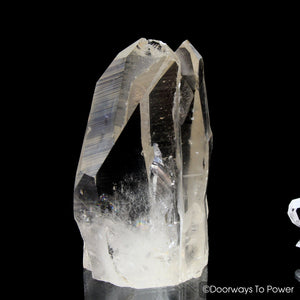 Lemurian Seed Quartz Tantric Twin Manifestation Quartz Crystal Record Keeper & Glyphs