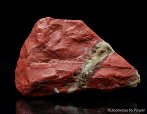Red Fire Azeztulite Crystal Altar Stone