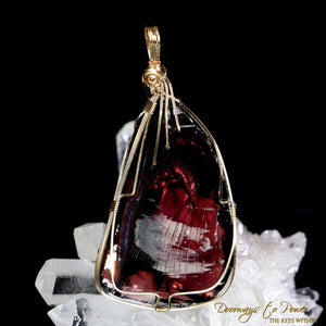 Power of Kings Andara Crystal Pendant 14k