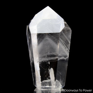John of God Phantom Quartz Temple Heart Dow Casa Crystal Point 'Healing Layers'