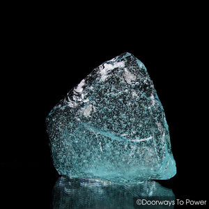 Aqua Atlantean Andara Temple Crystals Sea foam Monatomic Andara Crystal Glass Altar Stone