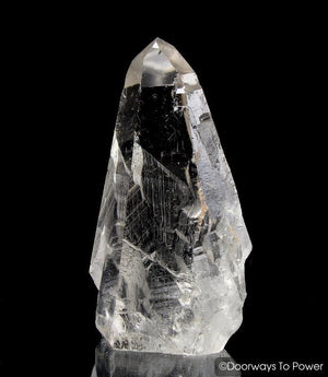 Lemurian Quartz Crystal Lightbrary 'Light Language' 9D Energy Gateway