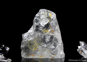 Satyaloka Quartz Azeztulite Altar Stone & Synergy 12 Stone