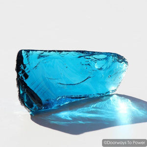 Electric Blue Atlantean Andara Crystal 'Pleiadian Emissaries of the Light'