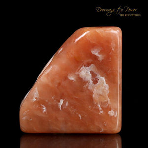 Satyaloka Rose Azeztulite Crystal