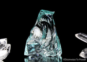 Aqua Serenity Monatomic Andara Crystal 'Atlantean Hologram'