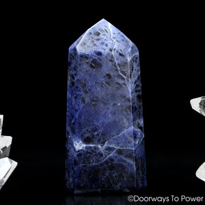 John of God Quartz Crystal Sodalite Temple Heart Dow