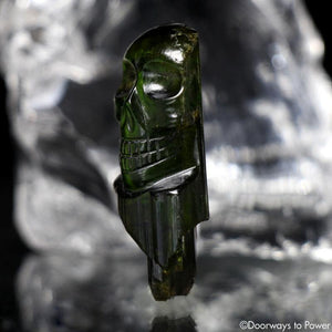 Master Carver Leandro De Souza Emerald Crystal Skull