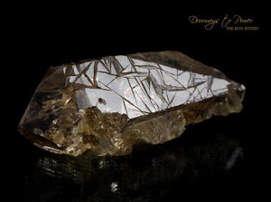 Golden Harmonics Spirit Paths Quartz Crystal