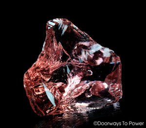 HGW Pink Monatomic Andara Master Record Keeper Crystal 'Heart of God Within'