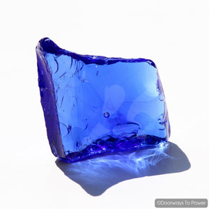 Tanzanite Fire Elestial Sapphire Monatomic Andara Crystal 'Lu·Mi·Nar·Y'