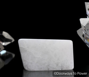 White Azeztulite Azozeo Activated synergy 12 Stone Crystal