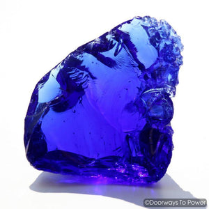 Tanzanite Fire Elestial Sapphire Monatomic Andara Crystal 'Lu·Mi·Nar·Y'