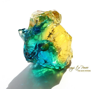 Yellow Solaris Andara, ET Pleiadian Elder and Electric Blue Atlantean Emissary of the Light.