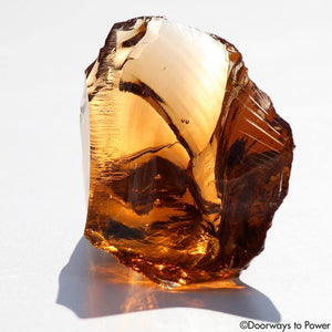 Lemurian Etherium Gold Andara Crystal 'Light Essence'