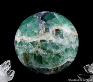 Fluorite Crystal Ball Sphere