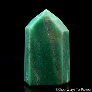 John of God Green Aventurine & Pyrite Casa Crystal