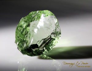 Terra Olive Earth Shaman Andara Crystal 'One Who Sees in the Dark'