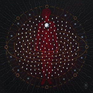 Venusian Pink Raspberry Bi Color Andara Pendant