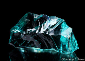 Aqua Serenity Monatomic Andara Crystal 'Atlantean Hologram' w/ Rainbows (Rare & Special)