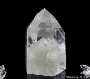 Clear Phantom Manifestation Quartz Crystal Point 'Master Crystal'