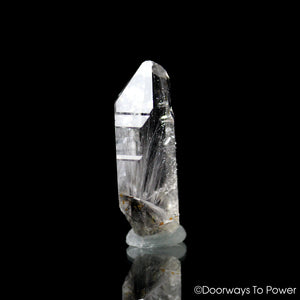 Brookite in Quartz Crystal Record Keepers & Rutiles Rare Synergy 12 Stone