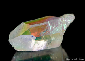 Angel Aura Lemurian Quartz Pleiadian Starbrary Record Keeper Crystal