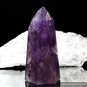 John of God Casa Crystal Amethyst Protection Stone