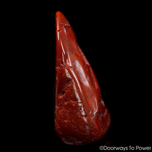 Red Fire Azeztulite Crystal Altar Stone