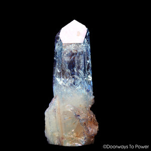 Tanzan Indigo Aura DT Master Initiation Channeling Rainbow Grounding Crystal