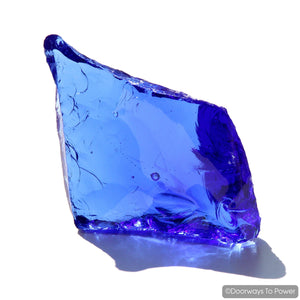 Tanzanite Fire Elestial Sapphire Monatomic Andara Crystal 'Lu·Mi·Nar·Y'