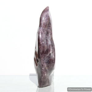 Purple Angelite Crystal Violet Flame