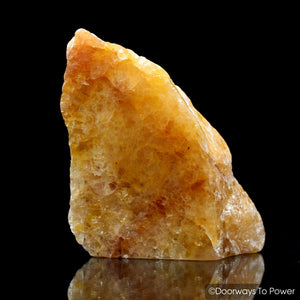 Himalaya Red Gold Azeztulite Quartz Crystal Altar Stone