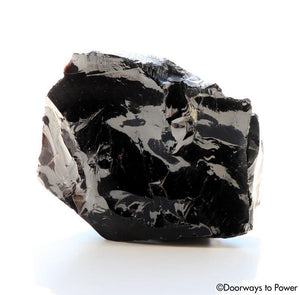 Iridium Black Monatomic Andara Crystal 'Mastery of the Mysteries'