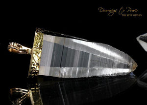 Light Language Crystal Pendant