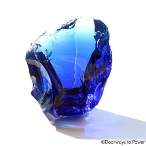 Tanzanite Fire Elestial Sapphire Monatomic Andara Crystal 'Lu·Mi·Nar·Y'