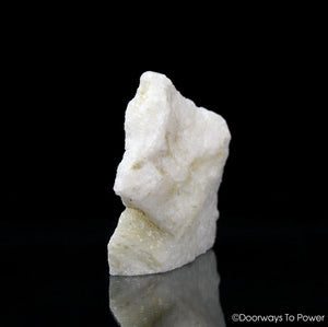 White Azeztulite Synergy 12 Crystal Altar Stone