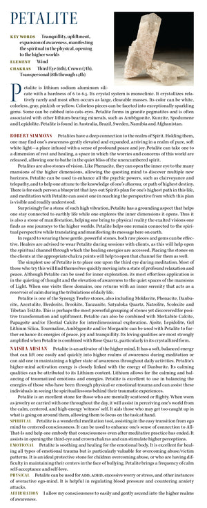 Petalite Meanings Uses Book of Stones