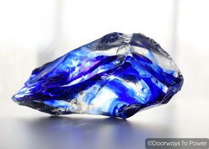 Tanzanite Fire & Elestial Starlight Monatomic Andara Crystal 'ARCTURIAN STAR-SHIP