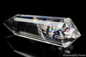John of God 24 Sided Vogel Crystal Quartz Wand