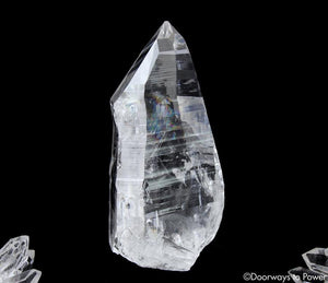 Colombian Lemurian Light Quartz Isis Crystal Point 'Illuminate'