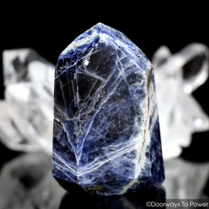 John of God Quartz Sodalite Master Dow Crystal