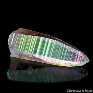 Angel Aura Colombian Lemurian Quartz Record Keeper Crystal 'Cherubim'