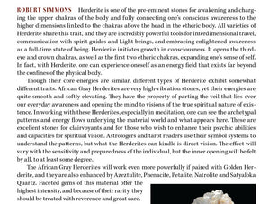 Herderite African Grey Starbrary Crystal & Synergy 12 Stone Rare A+++