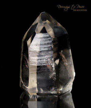 Golden Lemurian Quartz Crystal