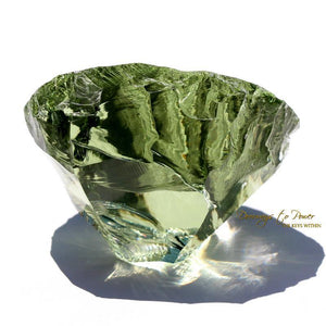 Terra Olive Andara Crystal 'One Who Sees in the Dark'